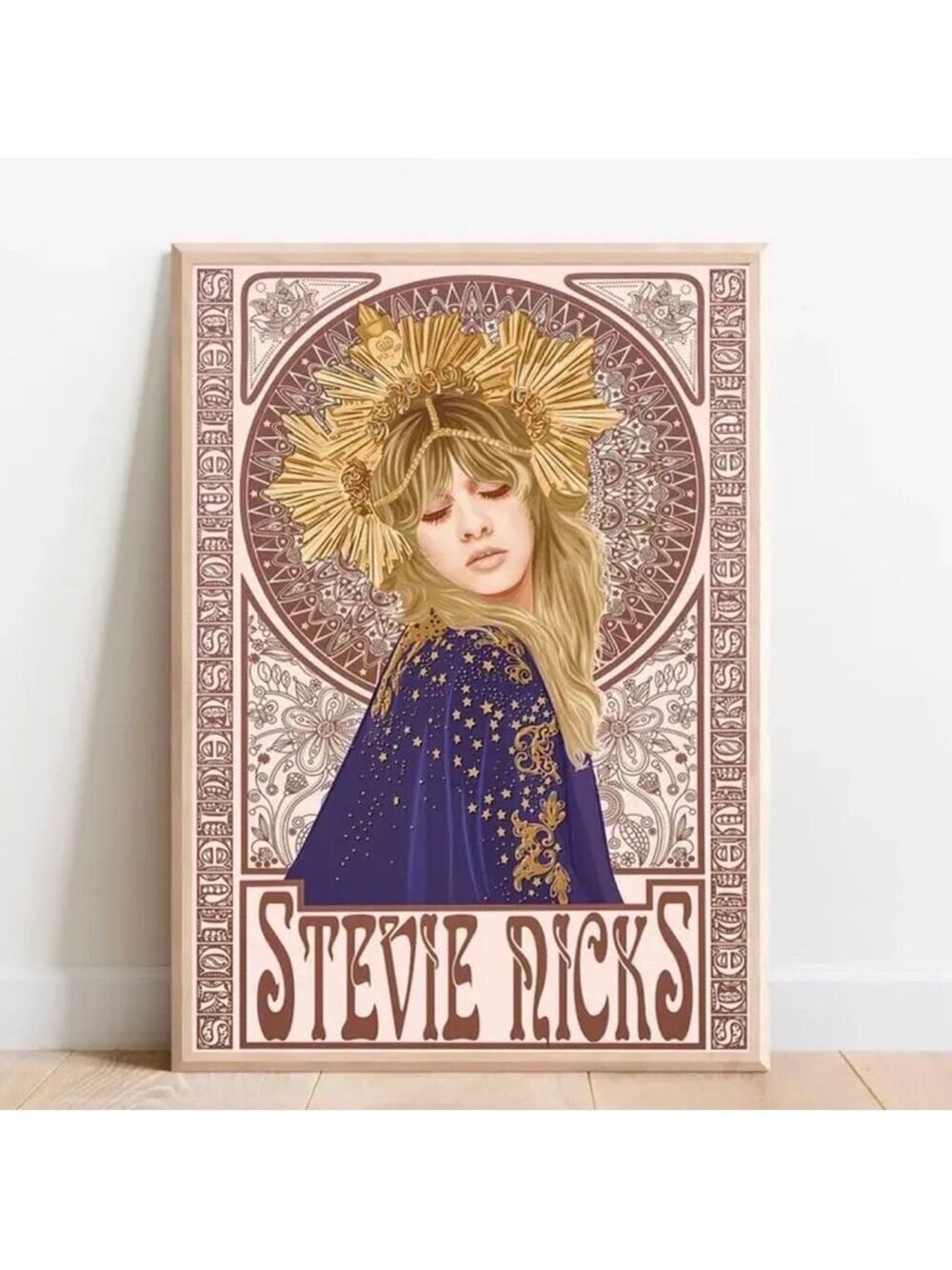 Stevie Nicks Music Legend Canvas Print Wall Art - Picture 1 of 5